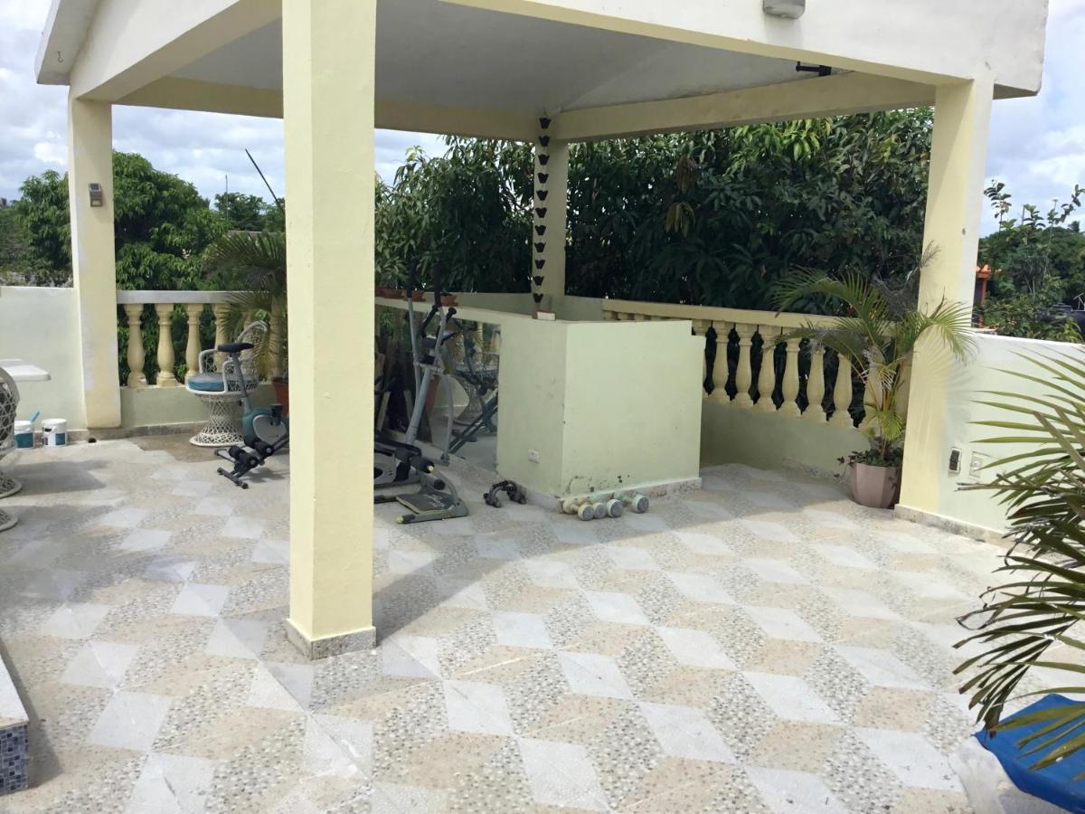 Posada El Sol, Home Near Airport Sdq Boca Chica Buitenkant foto