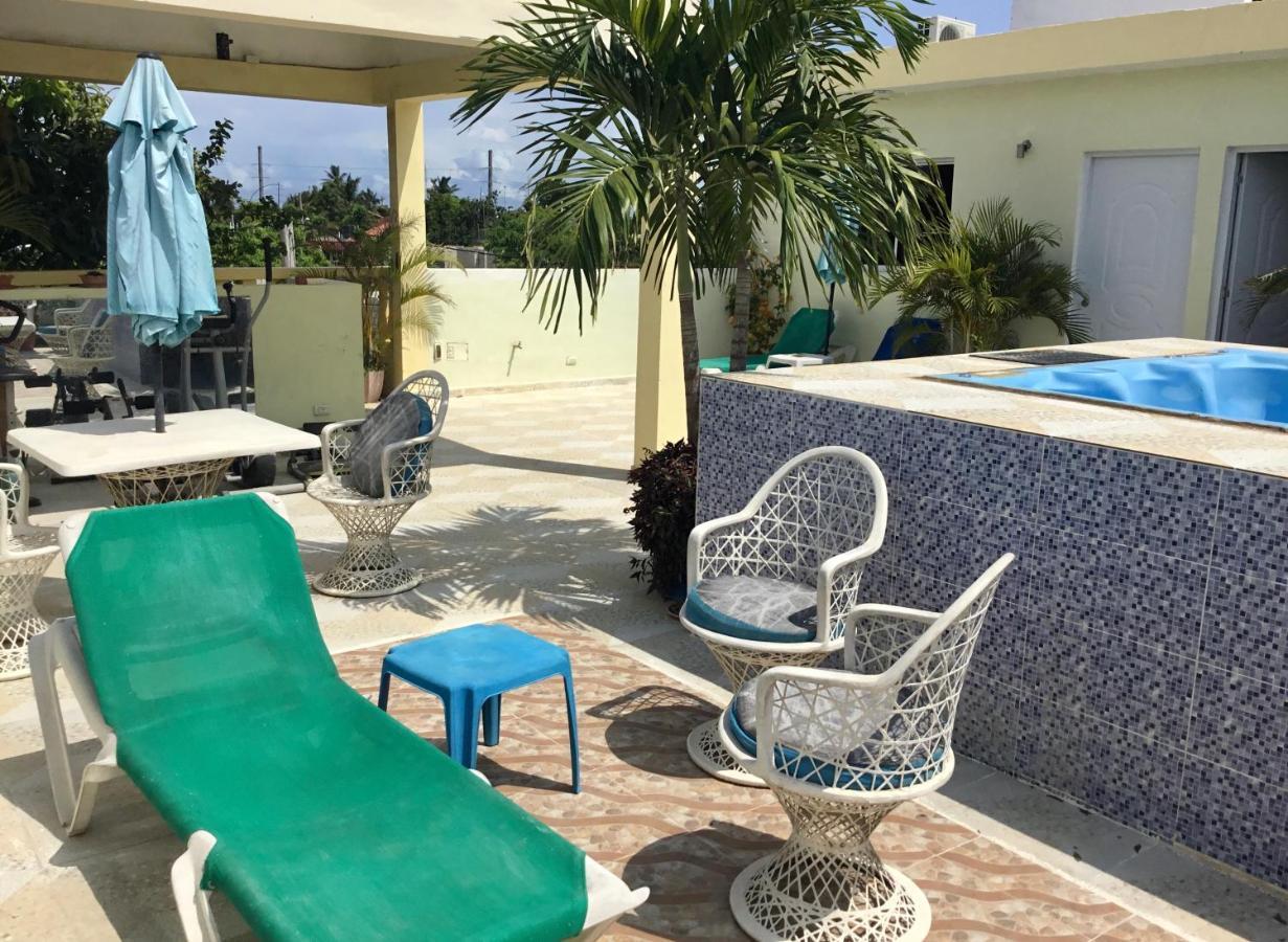Posada El Sol, Home Near Airport Sdq Boca Chica Buitenkant foto